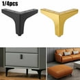thumbnail image 5 of 4Inch 10cm Furniture Sofa Legs Modern Metal Diamond Triangle Furniture Feet DIY, 5 of 6
