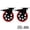 2-5" ( Red), variant on Caster Wheels Heavy Duty 5 Inch Casters Set Of 2 Locking Swivel For Cartniture And Workbench Red