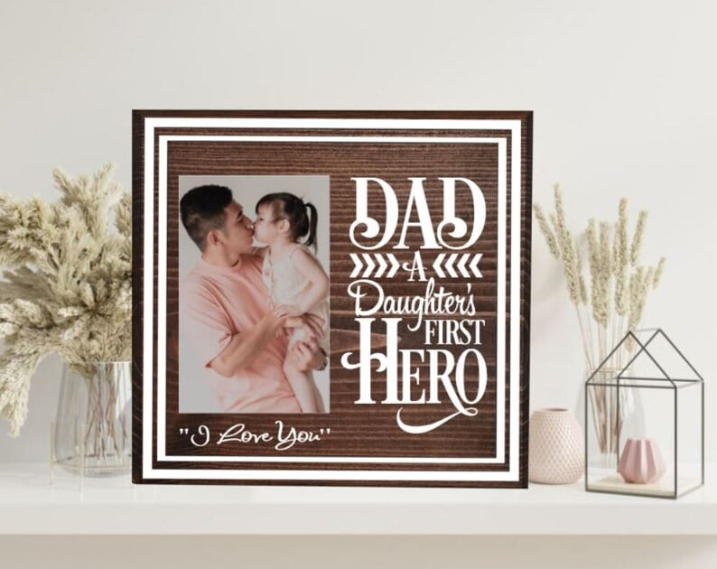Father daughter picture frame father daughter frame fathers day