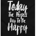 thumbnail image 2 of Perfect Day Happy Inspiring Happiness Women's Plus Size Graphic Tee Brisco Brands 2X, 2 of 5