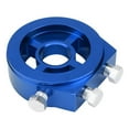 thumbnail image 3 of Oil Filter  Adapter, Blue Oil Filter  Plate Kit Aluminum M20x1.5 Universal  For Car, 3 of 8