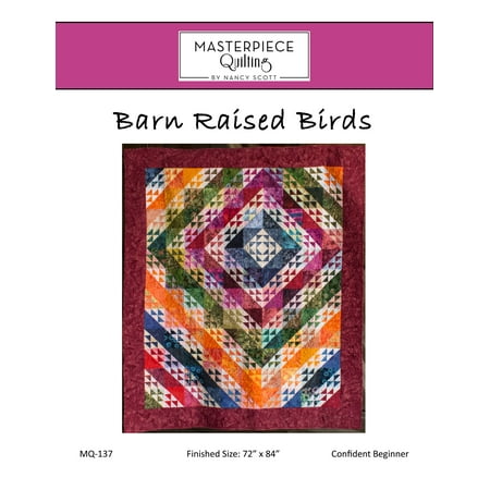 Barn Raised Birds Quilt Pattern