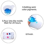 Epoxy Resin Crystal Clear 2 Part Crystal Clear Casting Resin for DIY Art Craft
