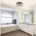 thumbnail image 2 of Maxime 16 inch black flush mount, 2 of 8