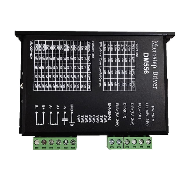 DM556 Controlador de Motor a , Fuente de Alimentación de 24 para el de Red Más Difícil DYNWAVEMX Controlador paso a paso DM556