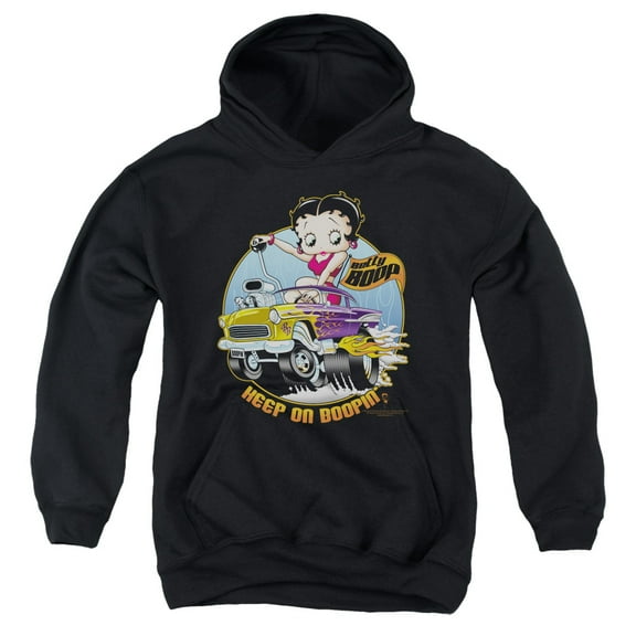Betty Boop - Keep On Boopin - Youth Hooded Sweatshirt - Small