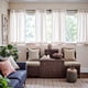 thumbnail image 4 of Cortinas de Lino Suave Jinchan Blanco Roto 160x160 cm 2 Paneles, 4 of 9