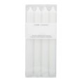 thumbnail image 1 of 4Pcs Candle European Style White Straight Pole Candle Romantic Home Candlelight Dinner Props, 1 of 5