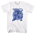 thumbnail image 4 of Mega Man Mega Blues White Adult T-Shirt, 4 of 4