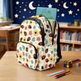 thumbnail image 3 of Pzuqiu Daisy Colorful Ladybug School Backpacks for Teen Girls 4PCS Backpack with Lunch Box Pencil Case Water Bottle Bag Kawaii Large Capacity Travel Rucksack Sport Bookbag for Elementary Students, 3 of 7