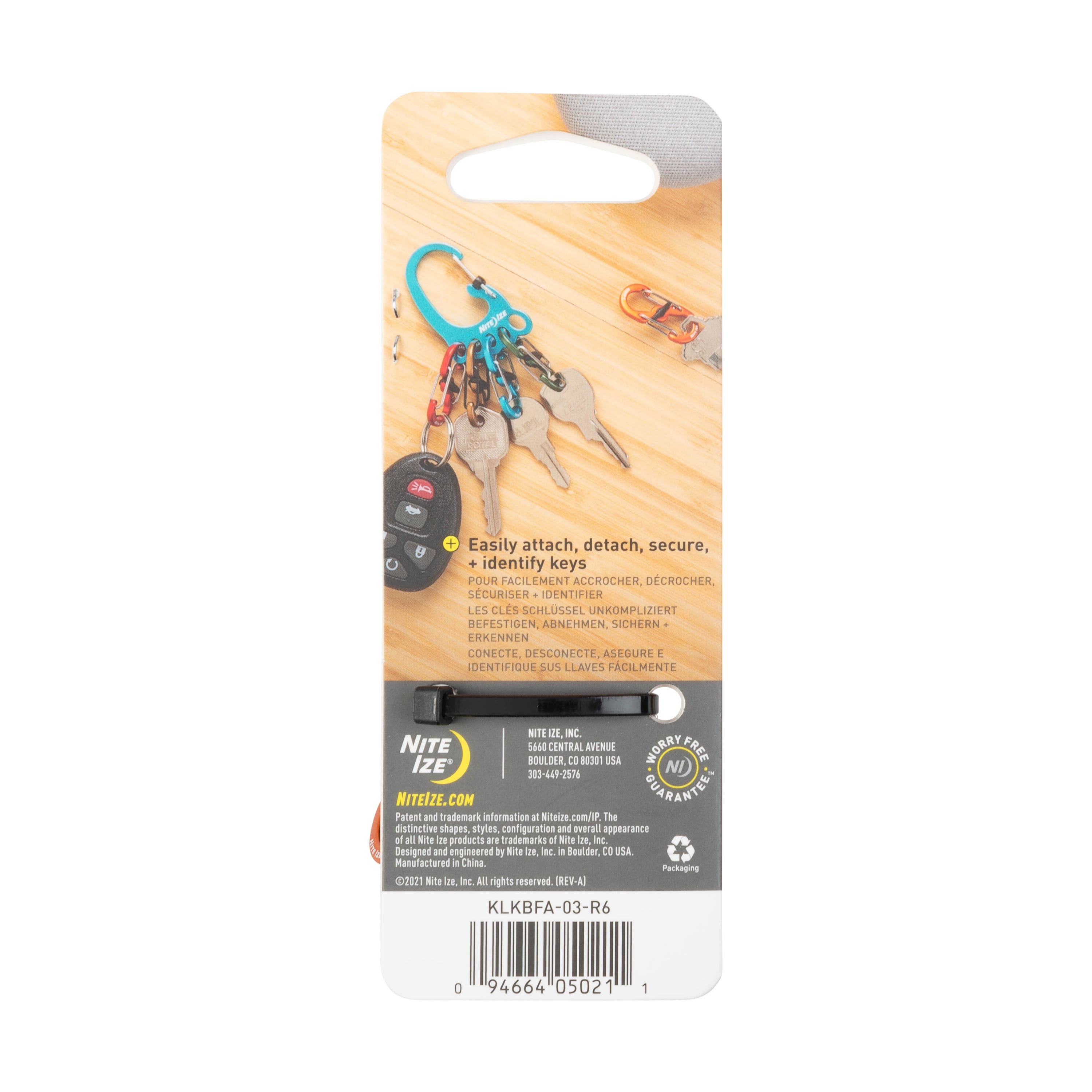 Nite Ize BigFoot Locker KeyRack Aluminum - Assorted