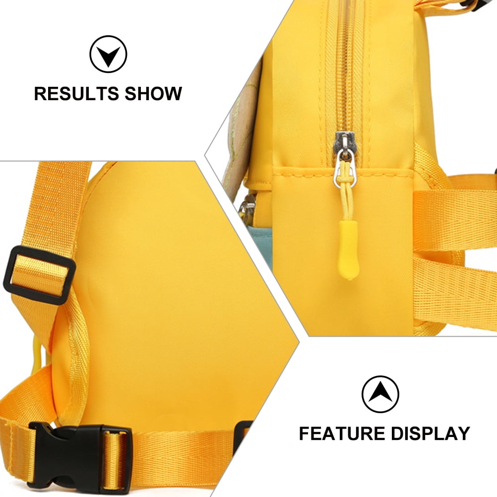 MERRYHAPY Canvas Dog Backpack Carrier, Adjustable Self-Wearing Pet Bag for Small to Medium Dogs