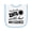 White and Light Blue, variant on Inktastic My Grandpa is the World's Best Farmer Tractor Design Baby Terry Cloth Bib