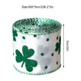 thumbnail image 3 of Becaristey Ribbons Pattern Wrapping Paper Craft Bow Ribbon Happy Festival Packing DIY Sewing Crafts Bar Decoration Accessories Type 6 1Set, 3 of 6