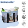 thumbnail image 5 of Large Handbag Waterproof Tote Laundry Bag Beach Bag Pool Bag Travel Tote Bags Kitchen Reusable Grocery Bags Beautiful Christmas, 5 of 8