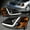 Black/Amber, variant on Nuvision for 01-03 Honda Civic Coupe Sedan LED DRL Projector Headlights Black/Amber