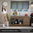 thumbnail image 5 of Gabinete Bajo Cocina Madesa Glamy con Tarja 150cm MM, 5 of 5