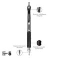 thumbnail image 3 of uniball™ 207 Retractable Gel Pens, Medium Point (0.7mm), Black, 2 Pack, 3 of 7