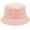 Leather Pink, variant on CoCopeaunts Women Bucket Hat Solid Color Double-Sided Fisherman Hats Outdoor Sunscreen Foldable Thin Quick Dry Basin Hat