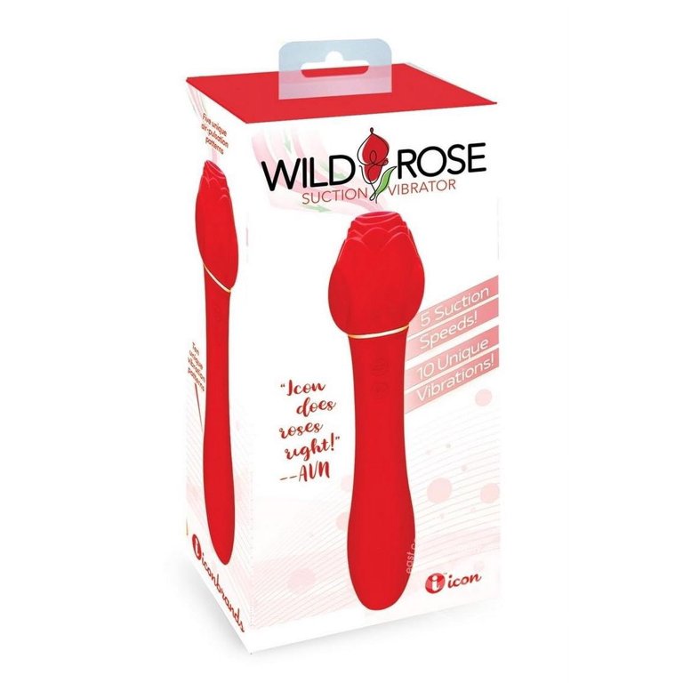 rose toy with thruster Rose Toy with Thrusting Dildo main image 1