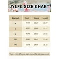 thumbnail image 5 of JYLFC Women Long Sleeve Tops with Button 2025 Fall Dressy Casual Henley Shirts Trendy Blouses Black 2XL, 5 of 5