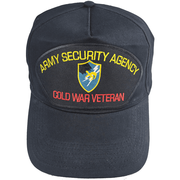 US ARMY SECURITY AGENCY ASA COLD WAR VETERAN HAT CAP SIGNALS INTELLIGENCE