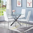 thumbnail image 2 of Heavenly Collection Star Dining Table with Tempered Glass 48", 2 of 7