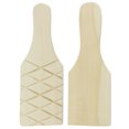 thumbnail image 1 of SHISUYAN 2pcs DIY Clay Paddle Tool Wooden Manual Clay Molding Plate Clay Modelling Tool, 1 of 8