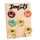 thumbnail image 3 of Stands Board Wall Donuts De Madera Display Holder Reutilizable Home Party Decor Para Cocina Boda sonducket HA043240-04, 3 of 6