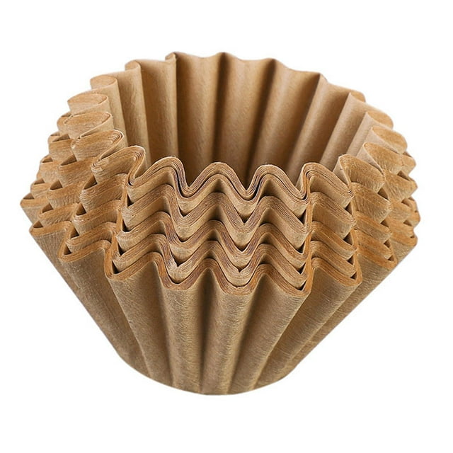 50x Premium Coffee Filter Paper Kitchen Accessories Basket Filters Paper Single Serving Paper for Espresso Maker Dripper Coffee Machine L