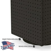 Four-Sided Revolving 14W x 20H Pegboard Counter Display