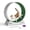 Green, variant on Cat Treadmill Exercise Wheel, Green and Black Fitness Running Wheel for Indoor Cats