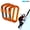 Orange, variant on ASTRAEA 3Pack Screwgate Locking Carabiner, 30KN Heavy Duty D-Ring Clip Hook for Climbing Caving Hiking, Orange