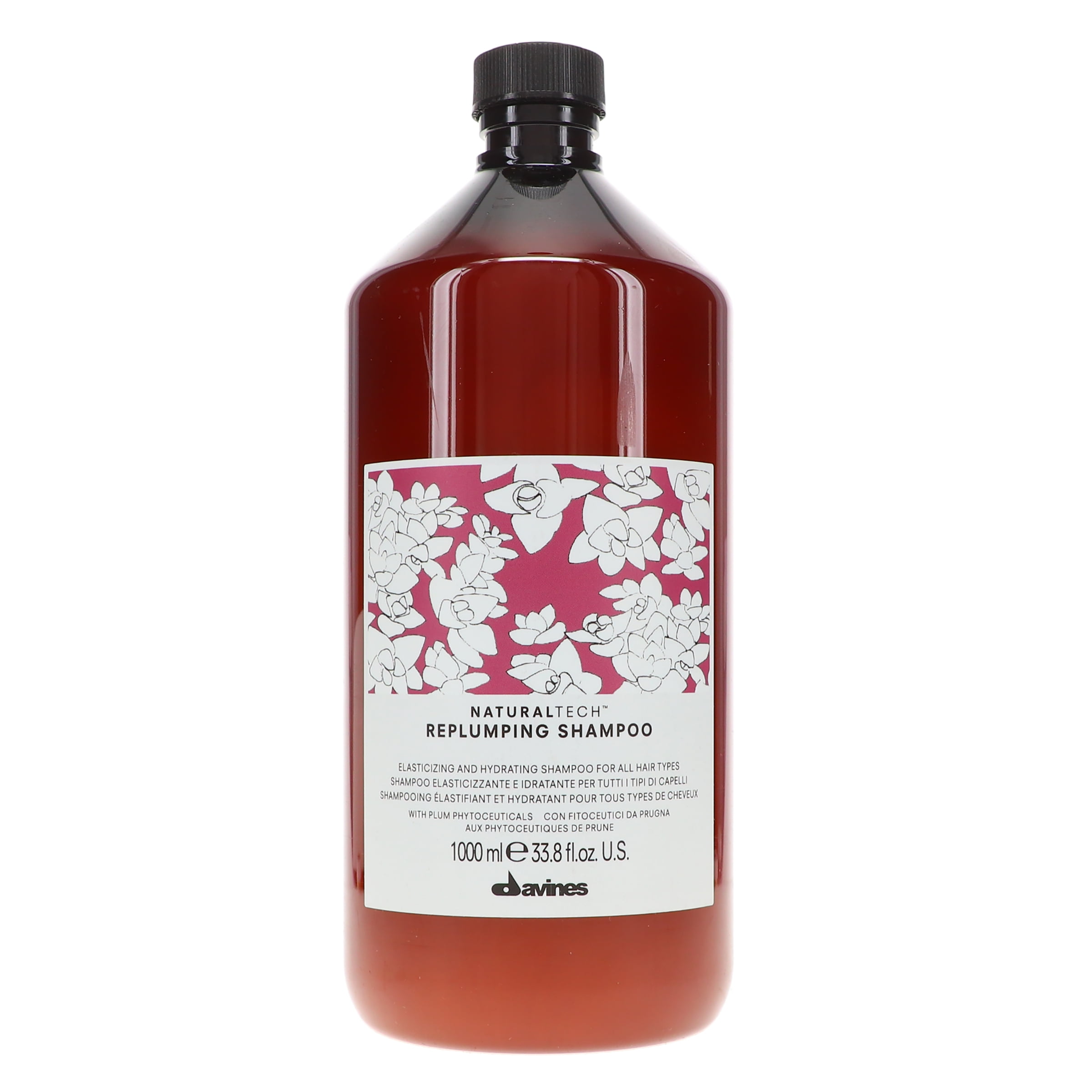 Davines NaturalTech Replumping Shampoo 33.8 oz & Conditioner 33.8 oz Combo Pack