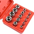 thumbnail image 1 of 14Pcs Female Star Bit Sockets Set 1/2'' 3/8'' 1/4'' Drive Sockets E4 -E24 with Storage, 1 of 7