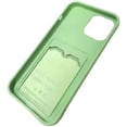 thumbnail image 3 of iPhone XR Case with Card Holder Soft Liquid Silicon Scratch-Resistant Camera Cover Slide Lens Protective Case for Apple iPhone XR, 3 of 5