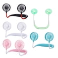 thumbnail image 6 of 3rd Generation Hands Free Neck Hanging Aromatherapy Fan With LED Light Long Battery Life, Portable Silent Personal Cooling Fan For Sports Outdoor Travel, Wearable Mini Neck Fan With Aroma Diffuser, 6 of 7