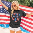 thumbnail image 6 of MOUSYA Party in The USA T-Shirt Women 4th of July Independence Day Shirts Funny Patriontic Graphic Short Sleeve Tee Tops, 6 of 10
