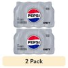 (2 pack) Diet Pepsi Cola Soda Pop, 16 fl oz, 12 Pack Bottles
