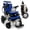 Blue, variant on 330 lbs Weight Capacity, 19 Miles Battery Range, Electric Wheelchairs for Adults, US Based Premium Customer Support, Remote Controlled Lightweight Wheel Chair for Seniors, IQ-8000 by Majestic