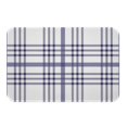 thumbnail image 6 of Blue Checkered Tartan Plaid Doormat 60x90cm Non-Slip Absorbent Bathroom Rug Soft Crystal Velvet Floor Mat for Indoor Use, Durable & Stain-Resistant Decorative Doormat Made in the USA, 6 of 6