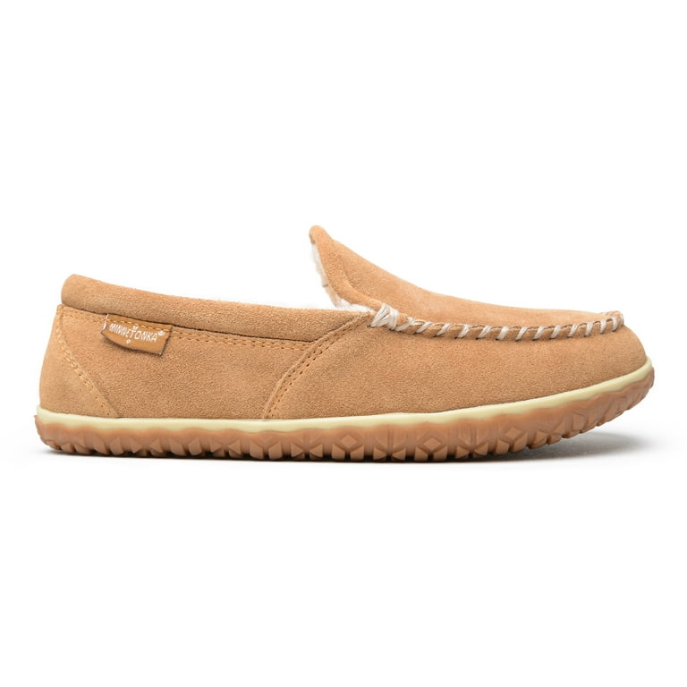Minnetonka Men's Suede Tilden Moc Slipper