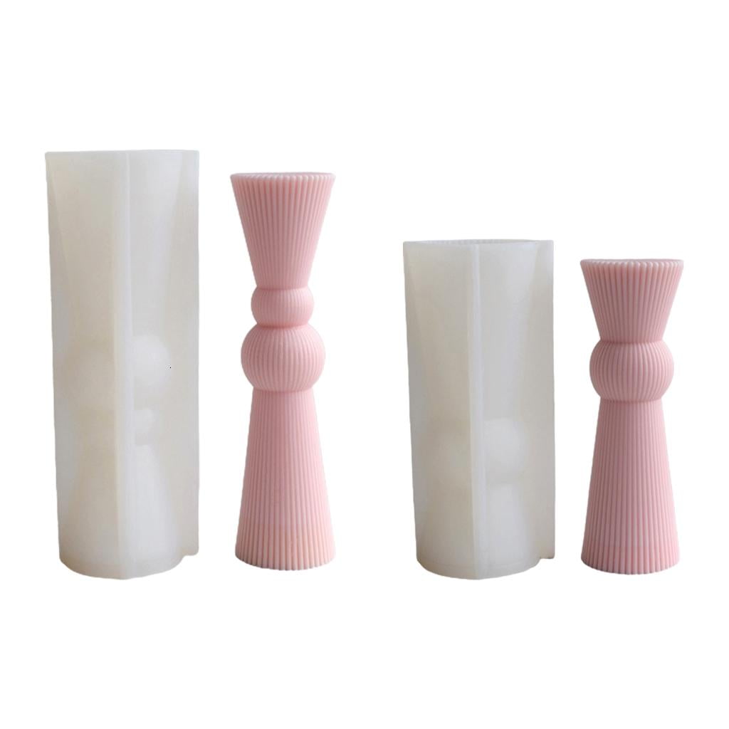 DIY 3D Moulds Geometric Candle Molds Silicone Mold Handicrafts for Candle Making