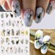 thumbnail image 1 of Flower Nail Art Stickers Spring Nail Decals for Acrylic Nails 3D Self Adhesive Nail Art Supplies Cute Floral Butterfly Nail Designs Finger Manicure De, 1 of 4