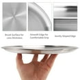 thumbnail image 3 of ckepdyeh 10 Inch Pizza Pan Set of 2, Stainless Steel Pizza Round Baking Trays, Crisper Oven Pan for Baking Serving, Pizza Pan, 3 of 6