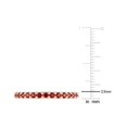 thumbnail image 4 of 1,15 Carat (CTW) GARNET ETERNITY MARIAD BANG RING EN 10K ROSE GOLD, 4 of 4