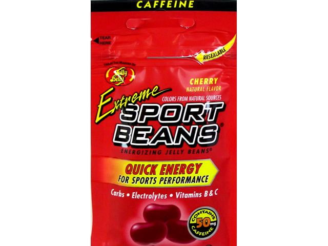 Jelly Belly Jelly Beans Candy, Extreme Sport Beans, Cherry, 1 oz