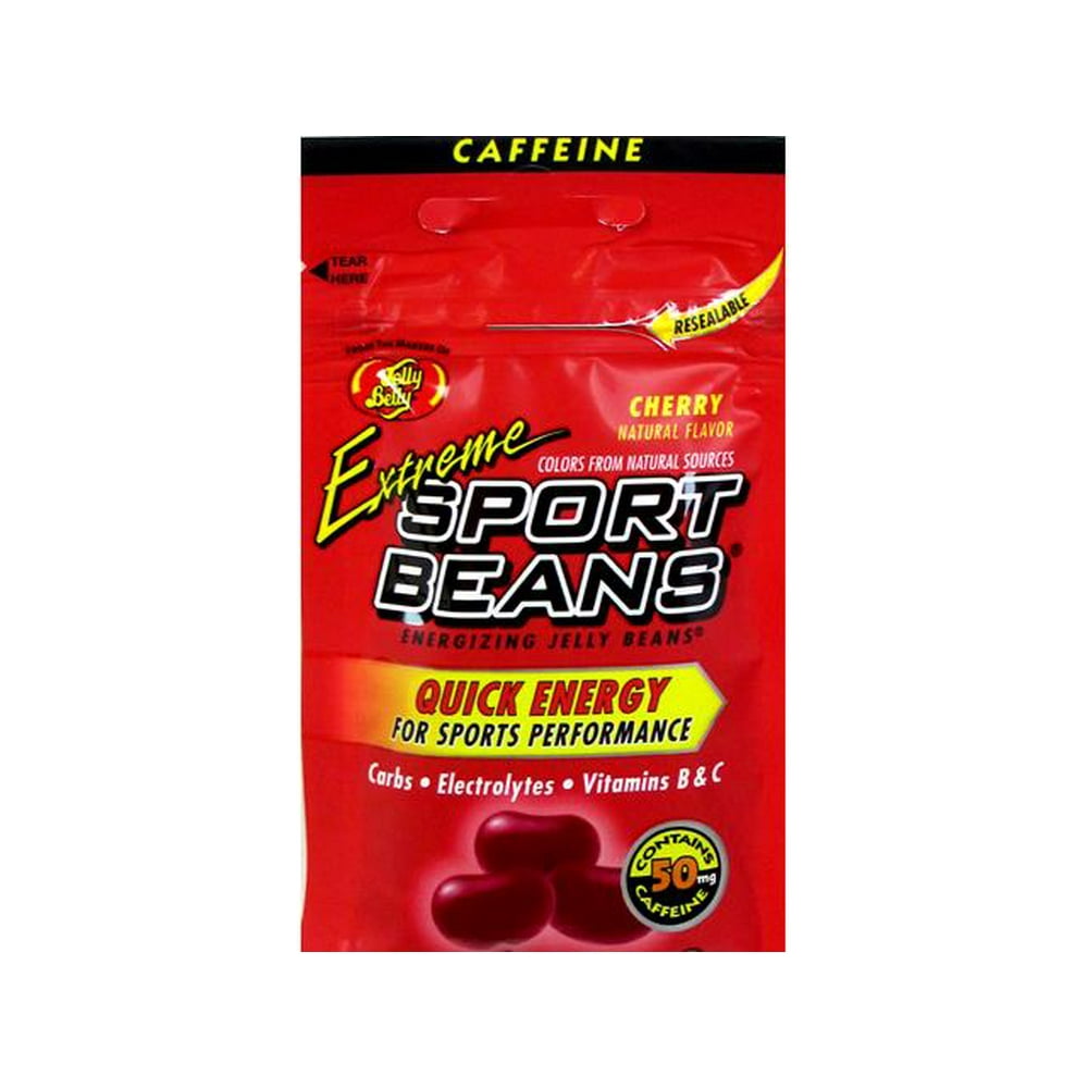 Jelly Belly Jelly Beans Candy, Extreme Sport Beans, Cherry, 1 oz