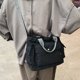 thumbnail image 1 of Bolsos de hombro de lona Bolsos cruzados de mujer de moda casual para el trabajo (Negro S) Sywqhk Para Estrenar, 1 of 8