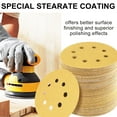 thumbnail image 5 of LotFancy 100Pcs 5 in 8-Hole 60 Grit Hook-and-Loop Sanding Disc Sandpaper, 5 of 6
